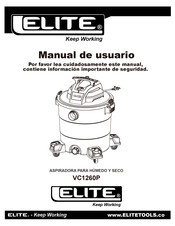 Elite VC1260P Manual De Usuario