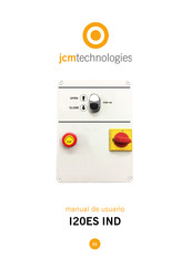 JCM Technologies I20ES IND Manual De Usuario