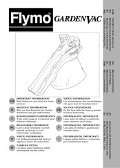 Flymo GARDENVAC EV750 Manual De Instrucciones