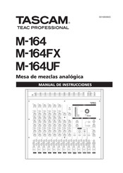 Tascam M-164 Manual De Instrucciones