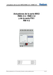 Theben RME 4 U Manual Del Usuario