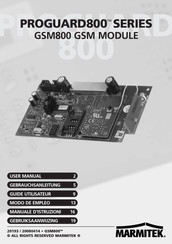 Marmitek PROGUARD800 Serie Modo De Empleo