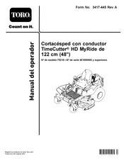 Toro 75210 Manual Del Operador