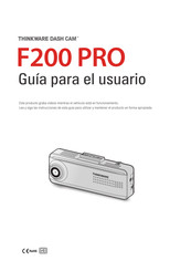 Thinkware F200 PRO Guía Para El Usuario