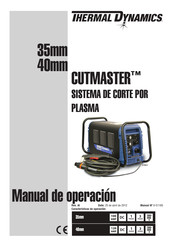 Thermal Dynamics Cutmaster 35mm Manual De Operación