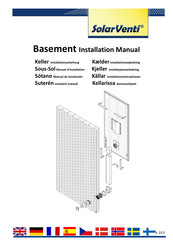 SolarVenti Basement Manual De Instalación