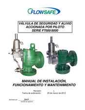 Flow Safe F8000 Serie Manual De Instalación, Funcionamiento Y Mantenimiento