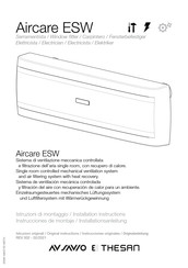 Thesan Aircare ESW Instrucciones De Montaje