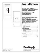 Bradley S19-292PT Manual Del Usuario