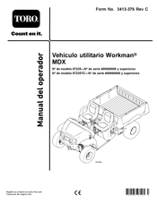 Toro Workman MDX Manual Del Operador