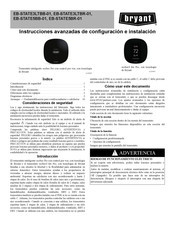 Bryant EB-STATE3LTBR-01 Instrucciones Avanzadas De Configuración E Instalación