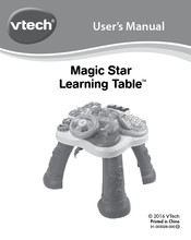 VTech Magic Star Learning Table Manual De Instrucciones