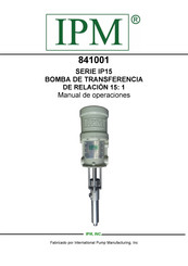 IPM 841001 Manual De Operaciones