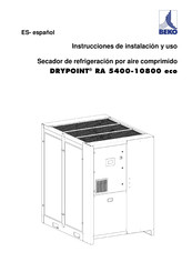 Beko DRYPOINT RA 10800 ECO Instrucciones De Instalacion Y Uso