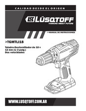 Lusqtoff TGMTLI18 Manual De Instrucciones