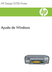 HP Deskjet D730 Ayuda Del Software