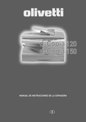 Olivetti d-Copia 120 Manual De Instrucciones