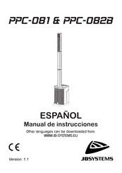 JB Systems PPC-081 Manual De Instrucciones