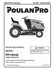 Poulan Pro PP19H46 Manual De Instrucciones