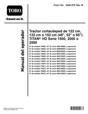 Toro 78450 Manual Del Operador