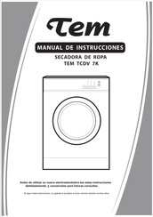 TEM TCDV 7K Manual De Instrucciones