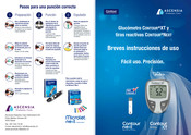 ASCENSIA Contour XT Breves Instrucciones De Uso