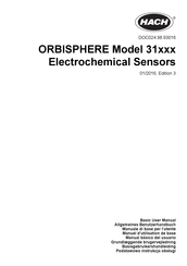 Hach ORBISPHERE 31 Serie Manual De Instrucciones