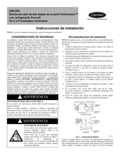 Carrier 25HCB6 Instrucciones De Instalación