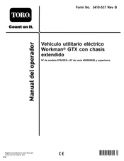 Toro 07043EX Manual Del Operador