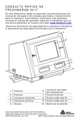 Avery Dennison FRESHMARX 9417 Guía De Consulta Rápida