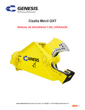 Genesis GXT Manual De Seguridad Y Del Operador