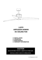 LUCCI Air AKMANI Manual Del Usuario