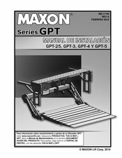 Maxon GPT Serie Manual De Instalación