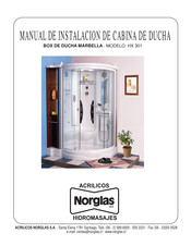 NORGLAS MARBELLA Manual De Instalación