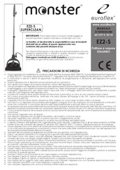 Euroflex monster EZ2-S Manual De Instrucciones