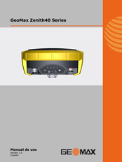 GeoMax Zenith16 Serie Manual De Uso