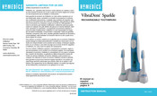 HoMedics VibraDent Sparkle HD-120C Manual De Instrucciones