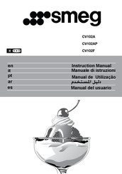 Smeg CV102AP Manual Del Usuario