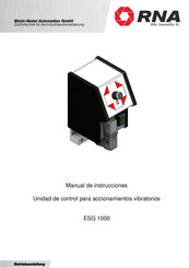 RNA ESG 1000 Manual De Instrucciones