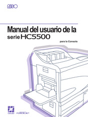 Riso HC5500 Serie Manual Del Usuario