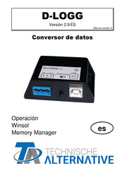 Technische Alternative D-LOGG Manual De Instrucciones