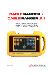 Promax CABLE RANGER + Manual De Instrucciones