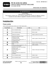 Toro 136-1166 Instrucciones De Instalación