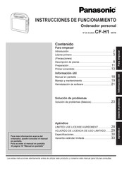 Panasonic CF-H1 serie Instrucciones De Funcionamiento