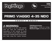 Peg-Perego PRIMO VIAGGIO 4-35 NIDO El Manual Del Propietario