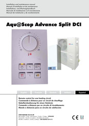 Airwell AquaScop Advance Split DCI Manual De Instalación Y De Mantenimiento