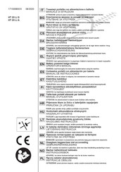 ST HT 20 Li S Manual De Instrucciones