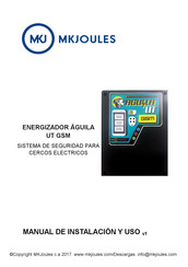 MKJoules AGUILA GSM Manual De Instalacion Y Uso