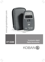 koban KT 6500 Instrucciones De Uso Y Mantenimiento