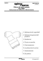 Spirax Sarco Fig 18HP Instrucciones De Instalación Y Mantenimiento